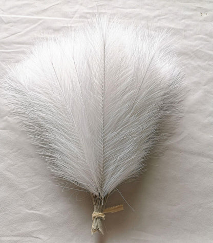 Rynx | 20 Pieces Bohemian Fluffy Artificial Pampas Grass Colorful