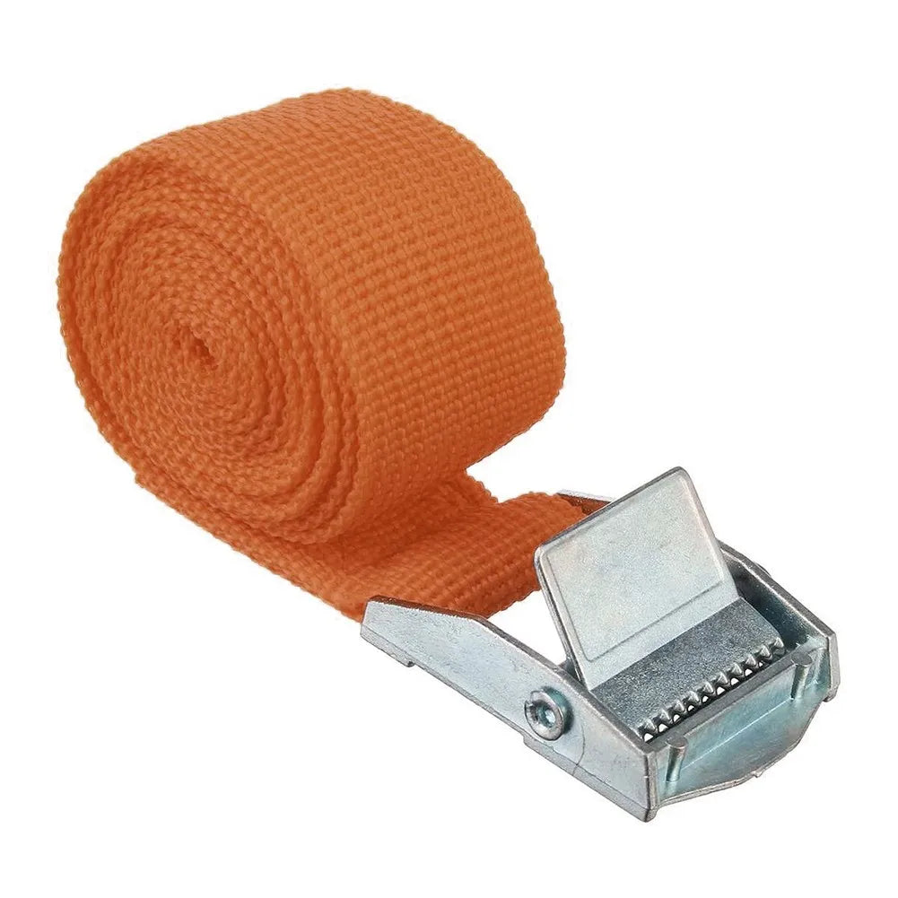 Rynx | 1M Lashing Strap with Buckle - Quick Release Nylon Cargo Tie Down, Adjustable Fastening Straps for Luggage and Bags, Fixing Tool