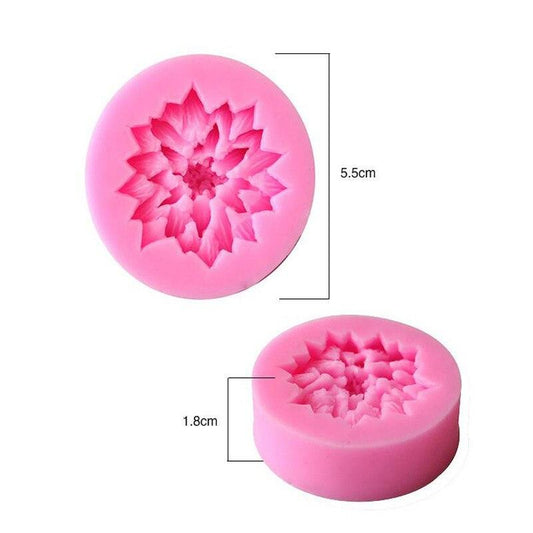Rynx | Elegant Petal Flower Silicone Mold for Baking and Crafting
