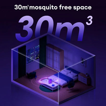 Rynx | Foldable Electric Mosquito Killer Fly Catcher USB Rechargeable Mosquito Racket Insect Killer with UV Light Bug Zapper 3000V