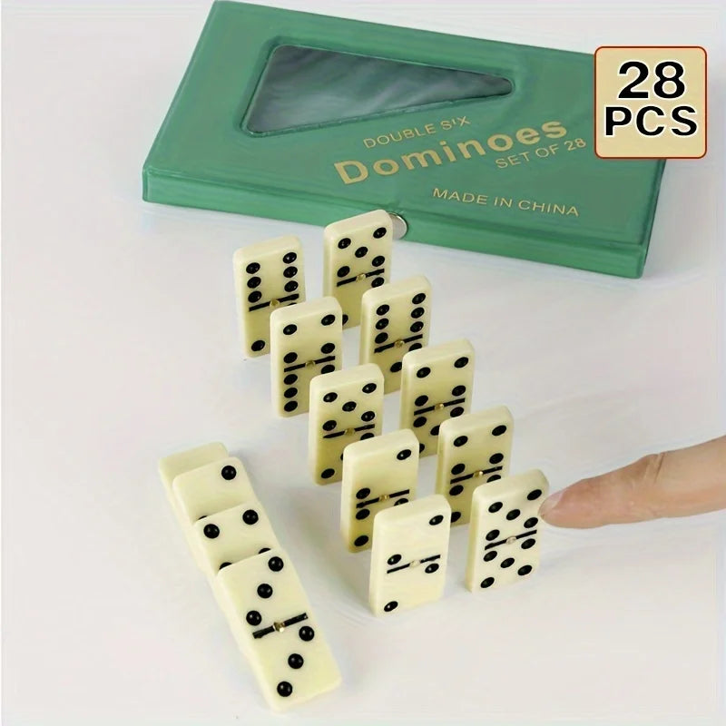 Rynx | Domino Chess Set - high-quality board game toy, equipped with robust PVC storage boxes, very suitable for game nights with the family