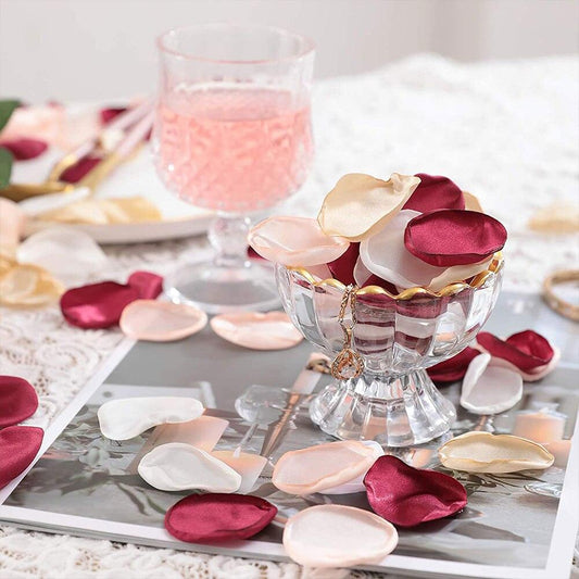 Rynx | Elegant Silk Rose Petals - Premium Flower Accents for Unforgettable Celebrations