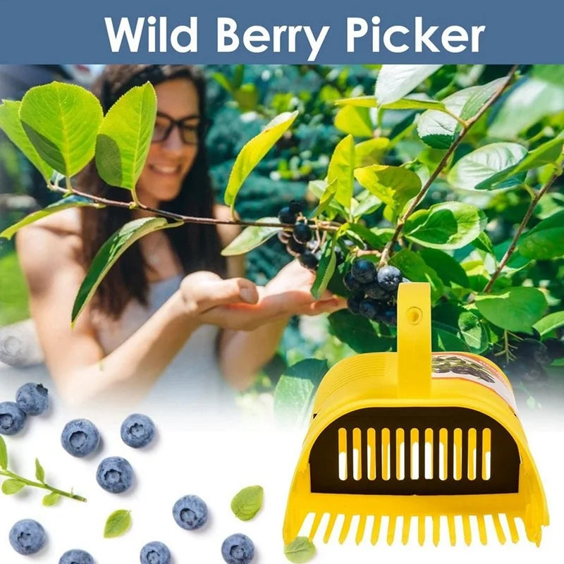 Rynx | Portable Ergonomic Garden Tool for Fruit Picking | Easy-to-Use Professional Berry Picker with Outdoor Handle | Practical Home Accessories