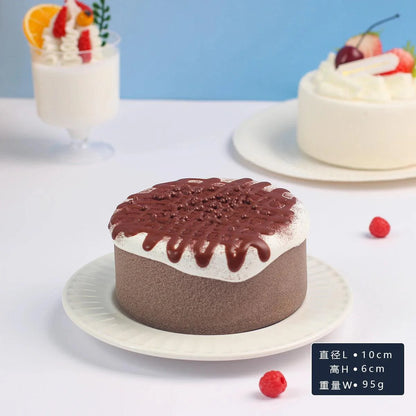 Rynx | Realistic Faux Fruit Cake Model for Home Decor and Photography - 1 pc. FCYY-MIX2