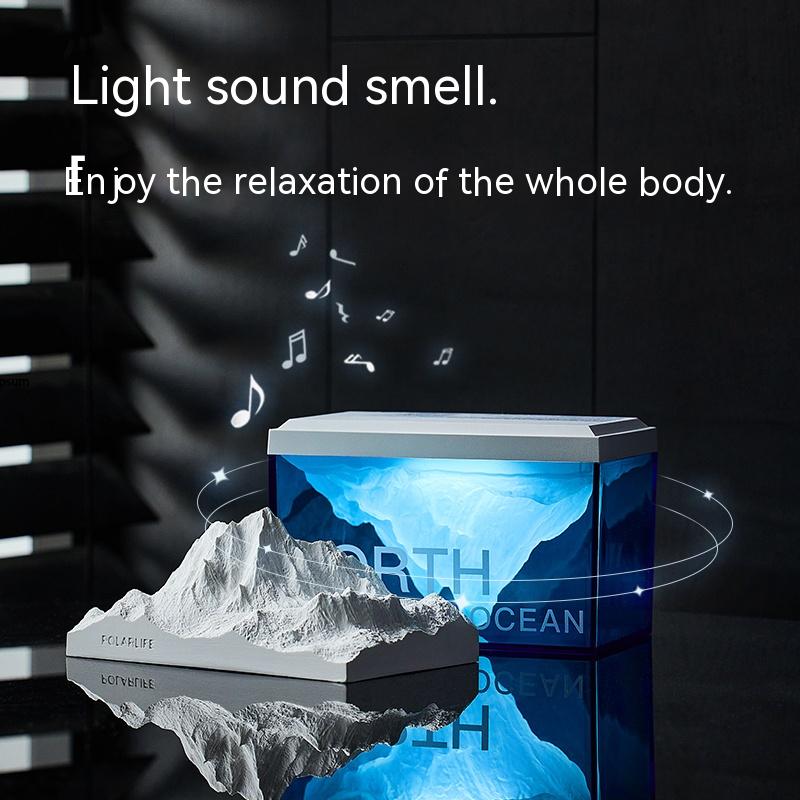 Rynx | Iceberg Aromatherapy Bluetooth Speaker Night Lamp