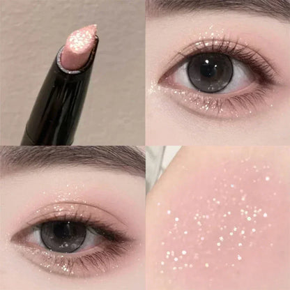 Rynx | Diamond Eyes Pencil Aegyo-sal Shiny Glitter Eyeshadow Pen Eyeliner Pearl Matte Highlight Pen Brightening Silk Worms Makeup Tool