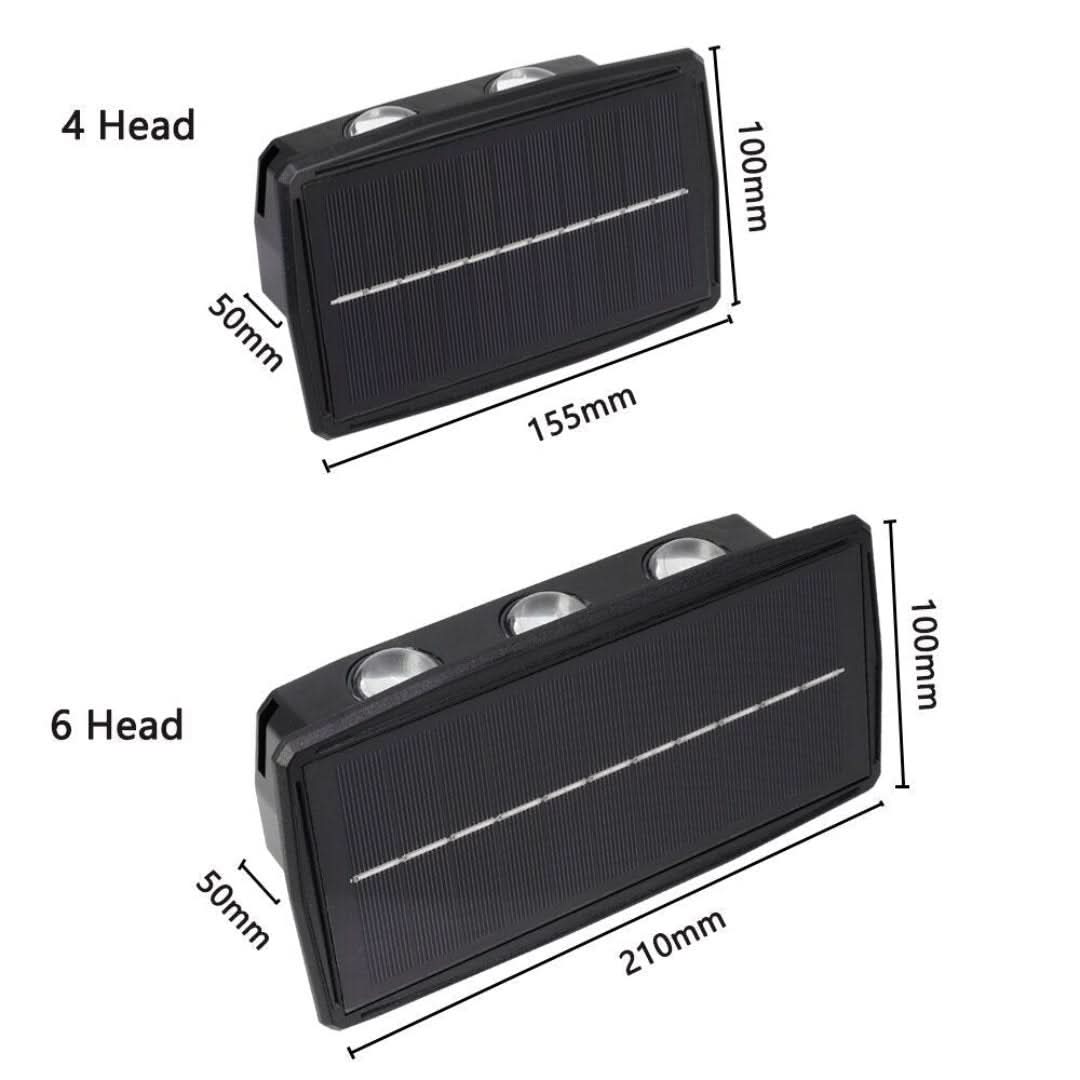 Rynx | Solar Led Outdoor Wall Lamp - Waterproof