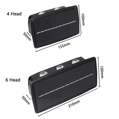 Rynx | Solar Led Outdoor Wall Lamp - Waterproof