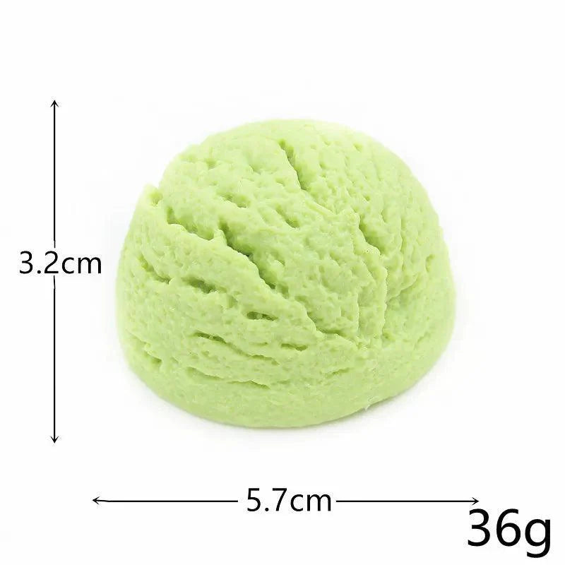 Rynx | Life-like resin ice cream cone model - Realistic fake dessert decoration for photography and home decor