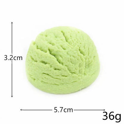 Rynx | Life-like resin ice cream cone model - Realistic fake dessert decoration for photography and home decor