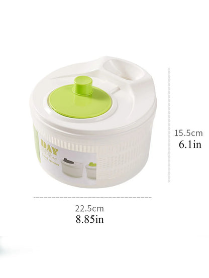 Rynx | Creative Manual Vegetable Dehydrator and Salad Spinner: Hand Crank Kitchen Gadget for Efficient Fruit and Vegetable Drying