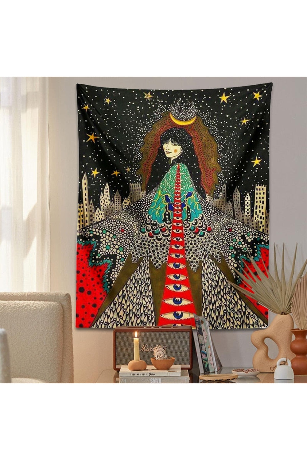 Rynx | To The Girl Psychedelic Tapestry