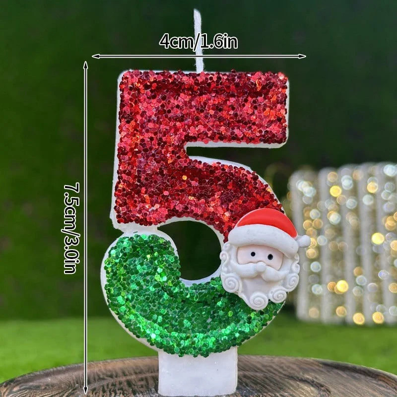 Rynx | Crown Number Candles for Birthdays – Digital 0-9 Cake Decoration with Ocean Starfish and Seashells Cake Topper for Anniversary and Special Days