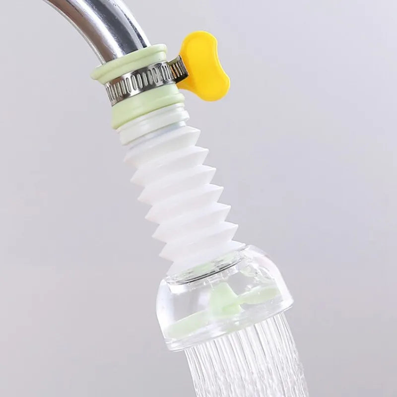 Rynx | Universal 360° Rotating Faucet Bubbler - Water-Saving Swivel Head Shower, Economizer Kitchen Faucet Nozzle Adapter for Sinks
