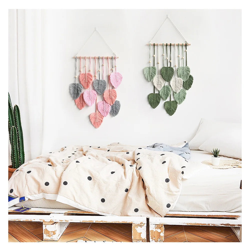 Rynx | Leaf Macrame Wall Hanging