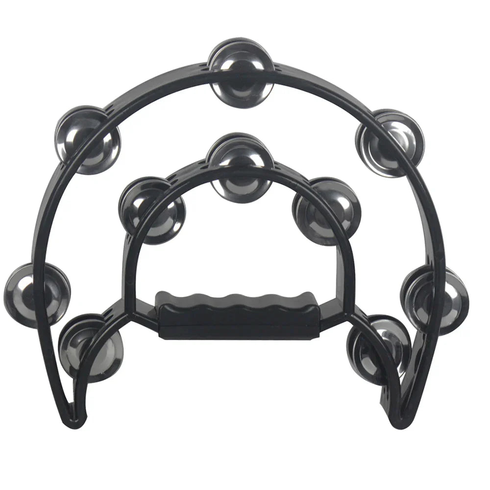 Rynx | Double Layer Hand Bell Orff Tambourine: Five Colors Percussion Instrument - Kids Musical Gift, Educational Toys for Parties