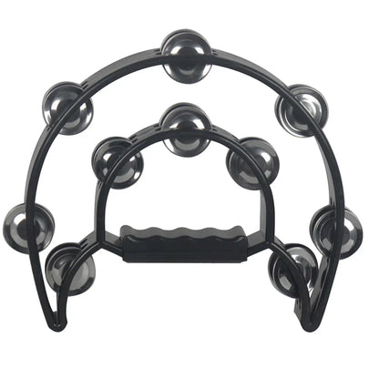 Rynx | Double Layer Hand Bell Orff Tambourine: Five Colors Percussion Instrument - Kids Musical Gift, Educational Toys for Parties