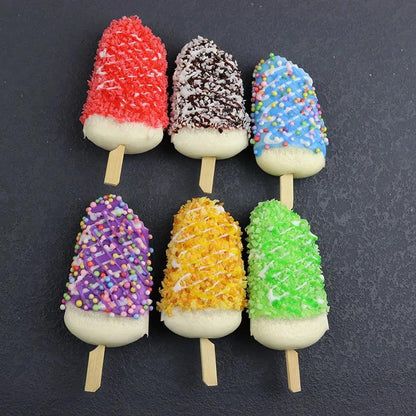 Rynx | Summer Delight: 6-Piece Fake Ice Decoration for Events and Displays