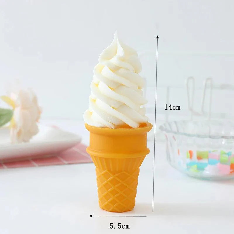 Rynx | lifelike decorative ice cream cone replica for photography and shop displays