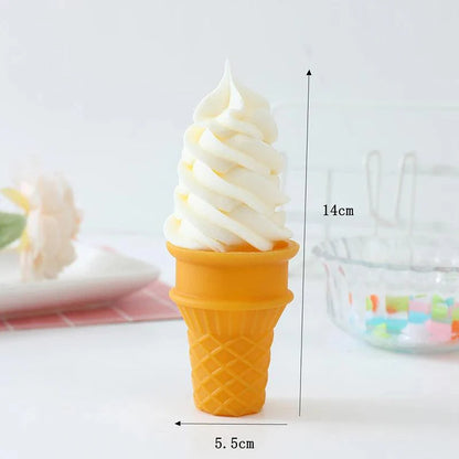 Rynx | lifelike decorative ice cream cone replica for photography and shop displays