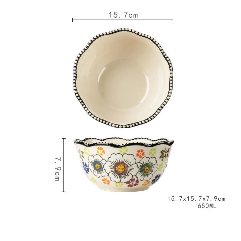 Rynx | The Blooming of Oz Embossed Ceramic Bowls