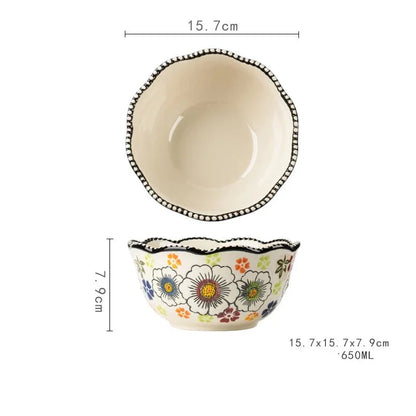 Rynx | The Blooming of Oz Embossed Ceramic Bowls