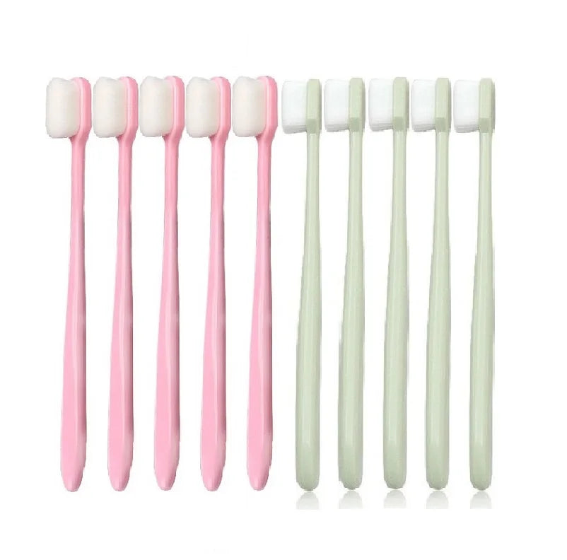 Rynx | Environmentally Friendly Ultra-fine Soft Toothbrush: Deep Cleaning Brush for Adults & Kids - Manual Oral Care Toothbrush
