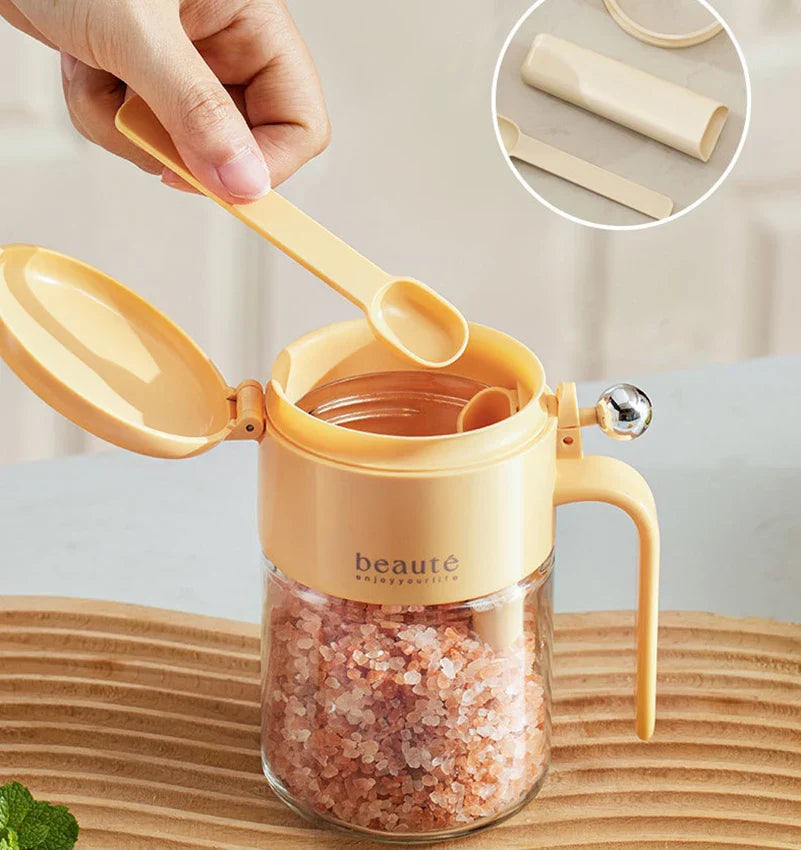 Rynx | Moisture Block Glass Seasoning Jar