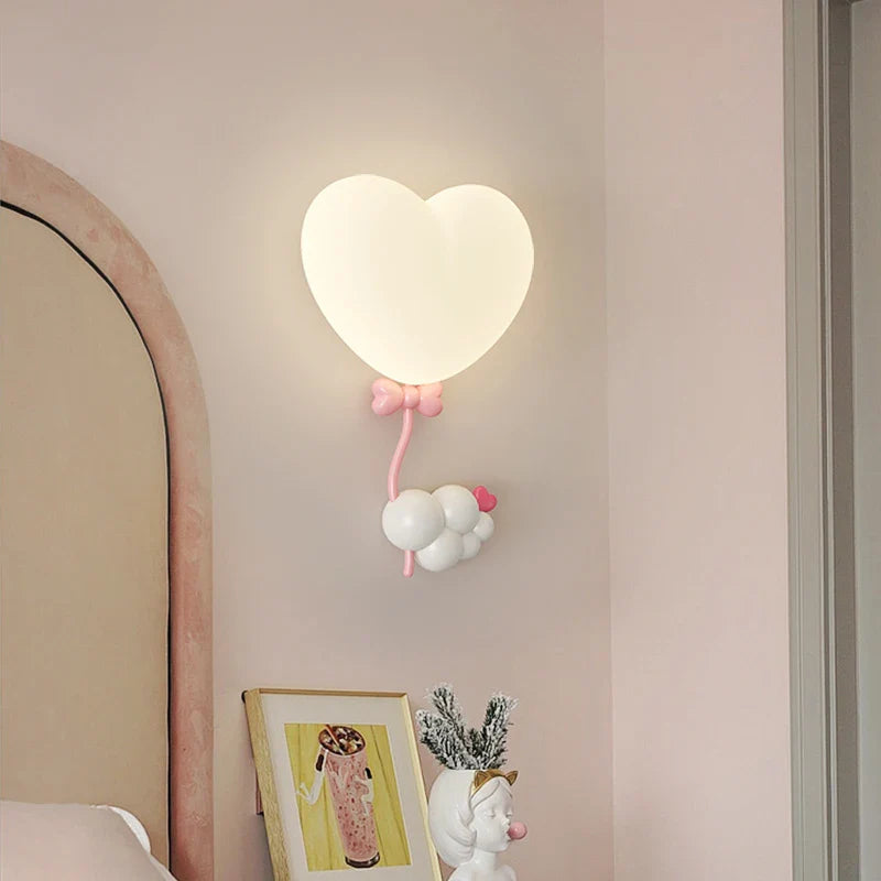 Rynx | LoveLight - Pink Crown Sky Heart Design LED Bed Lamp