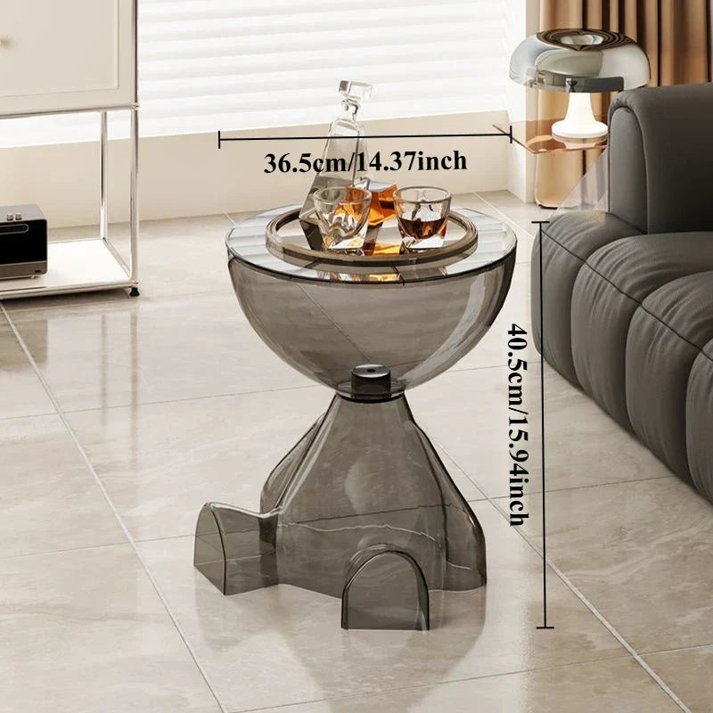 Rynx | European Acrylic Transparent Space-Saving Coffee Table