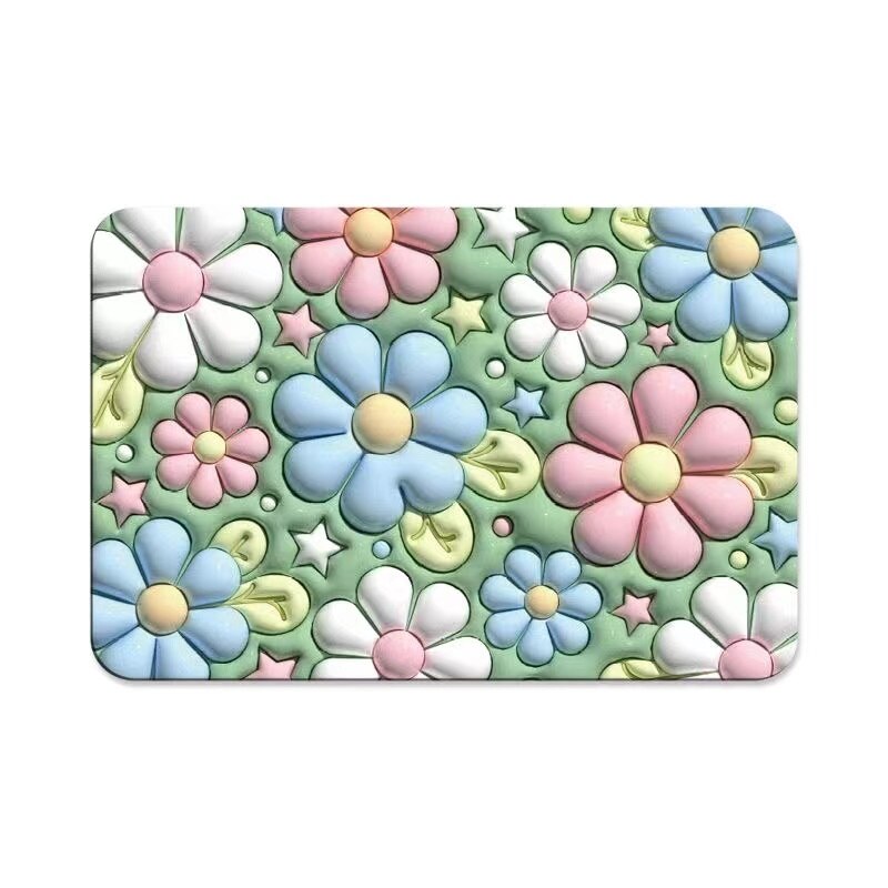 Rynx | Non-Slip Cartoon Colorful Fun Quick Water Absorbent Mat