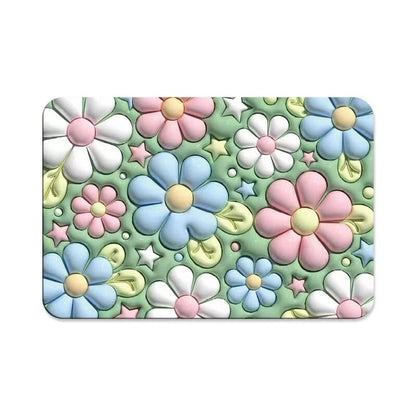 Rynx | Non-Slip Cartoon Colorful Fun Quick Water Absorbent Mat