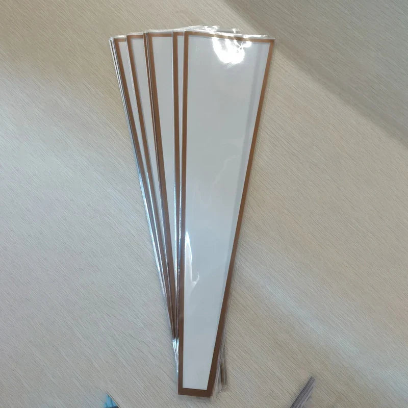 Rynx | 50pcs Clear Cellophane Rose Sleeves: Floral Wrapping Bags for Valentine's Day Bouquet Packaging - Flower Wrappers