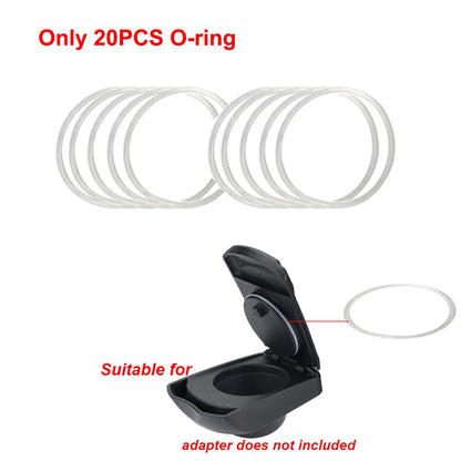 Rynx | Dolce Gusto Coffee Adapter Rubber O-Ring: Silicone Seals Food-Grade O-Shape Accessory - Compatible with Coffee Machines (Adapter Not Included)