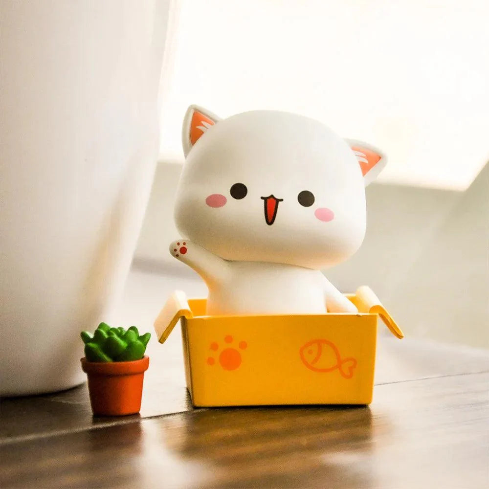 Rynx | Mitao Enchanted Happy Cat Surprise Boxes - Charming Collectible Figurines for Playful Home Decor