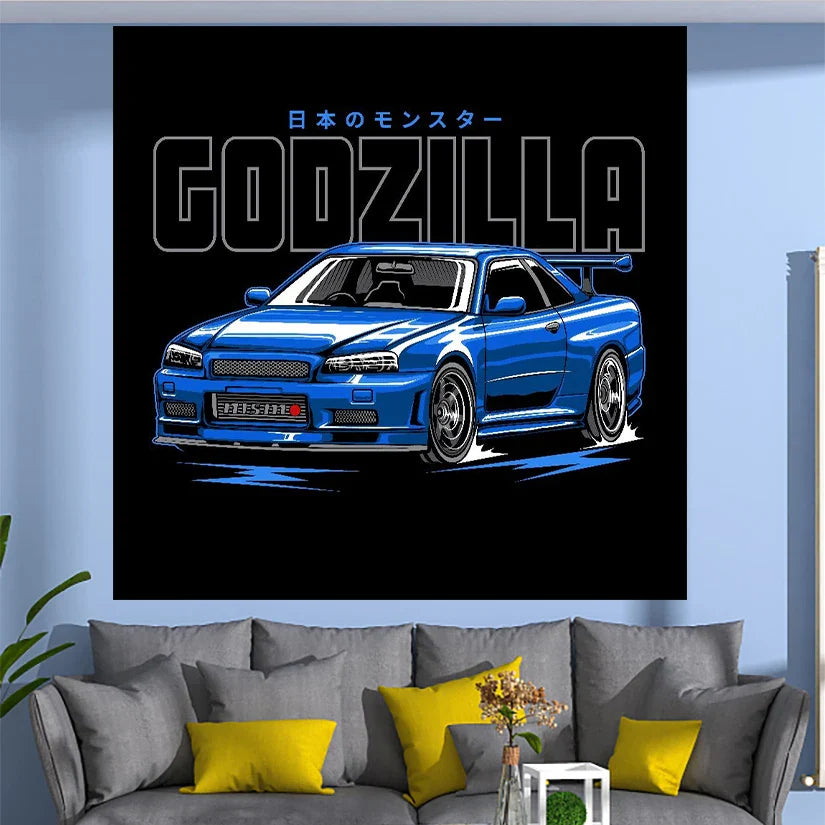 Rynx | JDM Car Wall Tapestry
