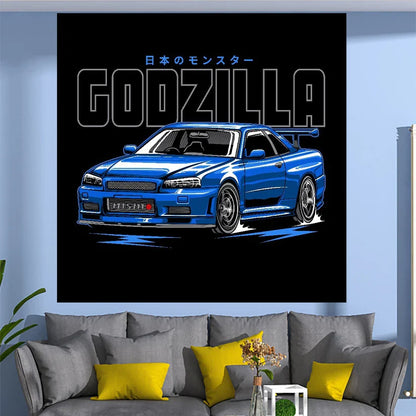 Rynx | JDM Car Wall Tapestry
