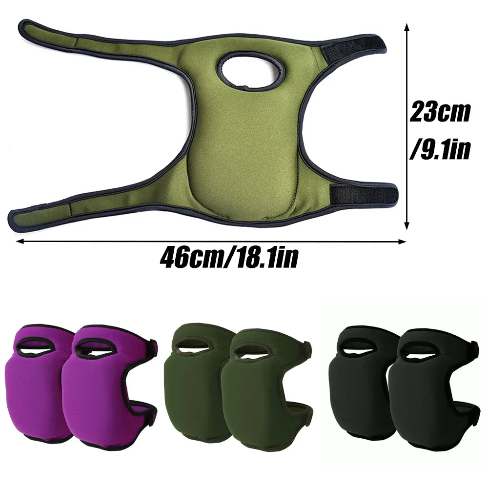 Rynx | Soft Gardening Knee Pads | Anti-Slip Protectors for Gardeners | Protective Cushion for Cleaning & Scrubbing Floors | 1 Pair