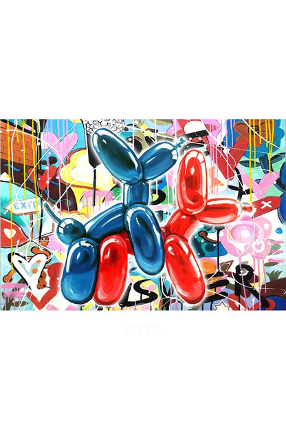 Rynx | matching Graffiti Balloon Poster