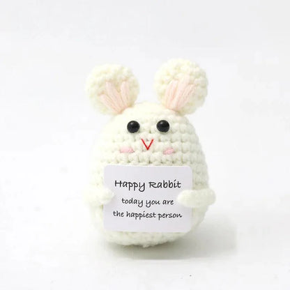 Rynx | Shady Handcrafted Crochet Duck Ornaments for Emotional Support - Unique Home Decor and Perfect Christmas Gift
