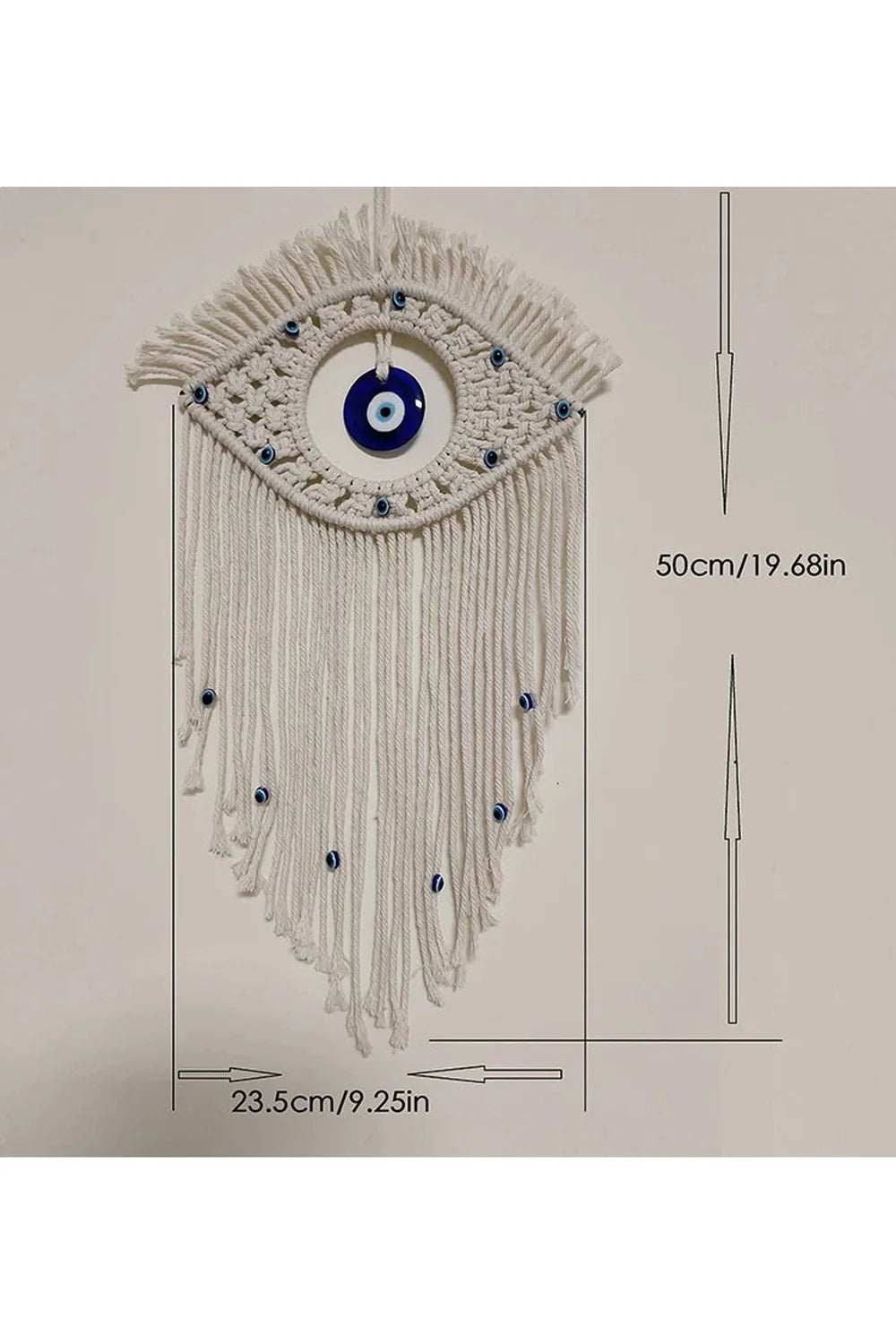 Rynx | evil eye macrame wall hanging