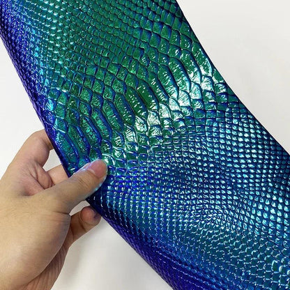 Rynx | Iridescent Dragon Scale Leather for enchanting DIY creations