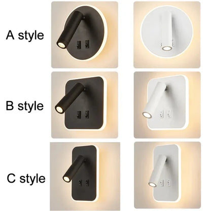 Rynx | FlexiLight - Modern LED Wall Lamp With Swing Function