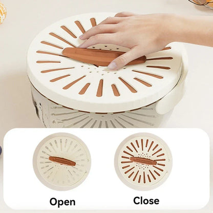 Rynx | Space Saving Vegetable Fruit Drainer Basket