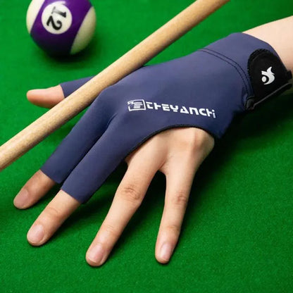 Rynx | Left-Handed Billiard Glove - Three-Finger Design for Outstanding Performance