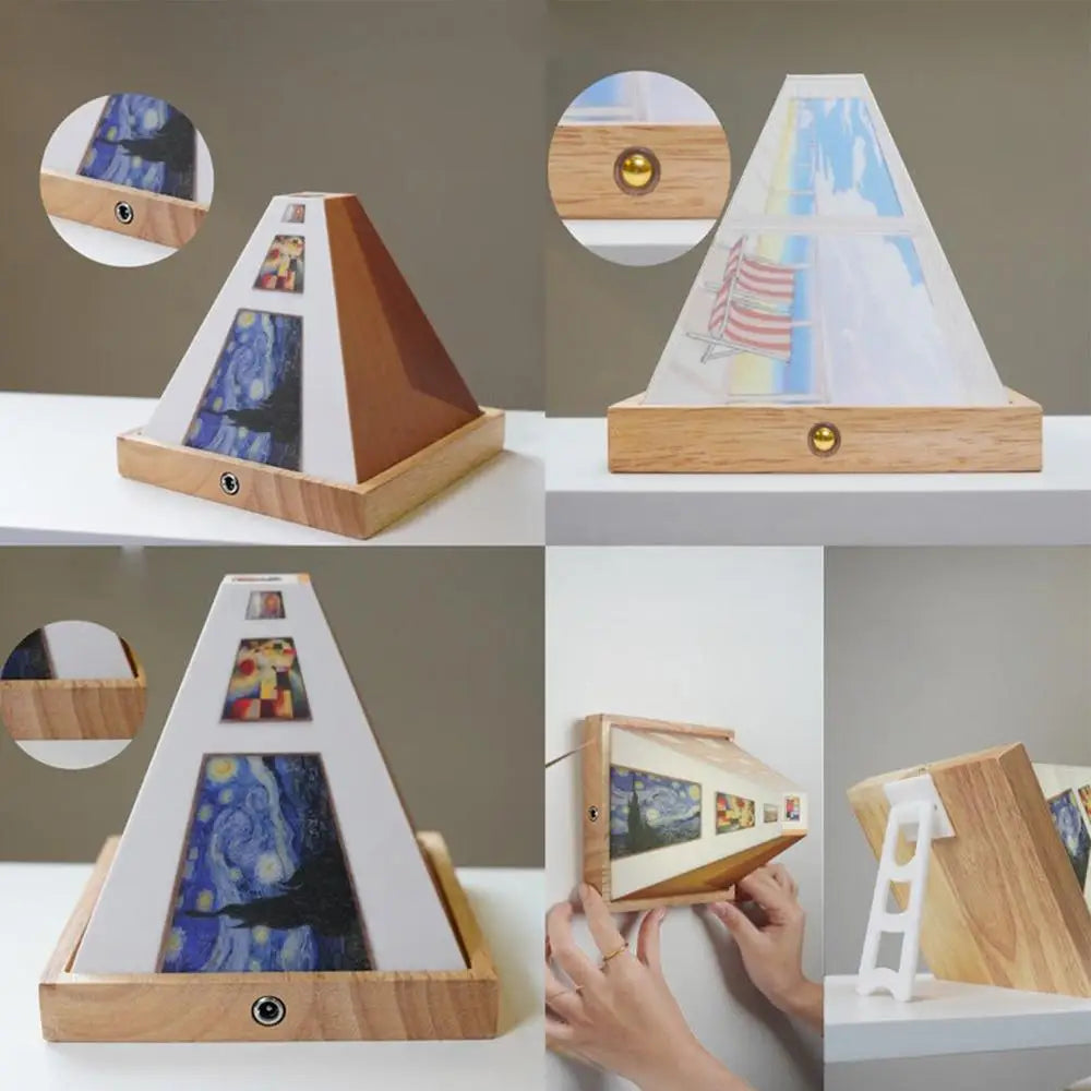 Rynx | 3D Vision Play Wall Lamp Art