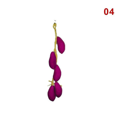 Rynx | Realistic Hanging Foam Fruit and Seafood Decoration for Home and Event Enhancement