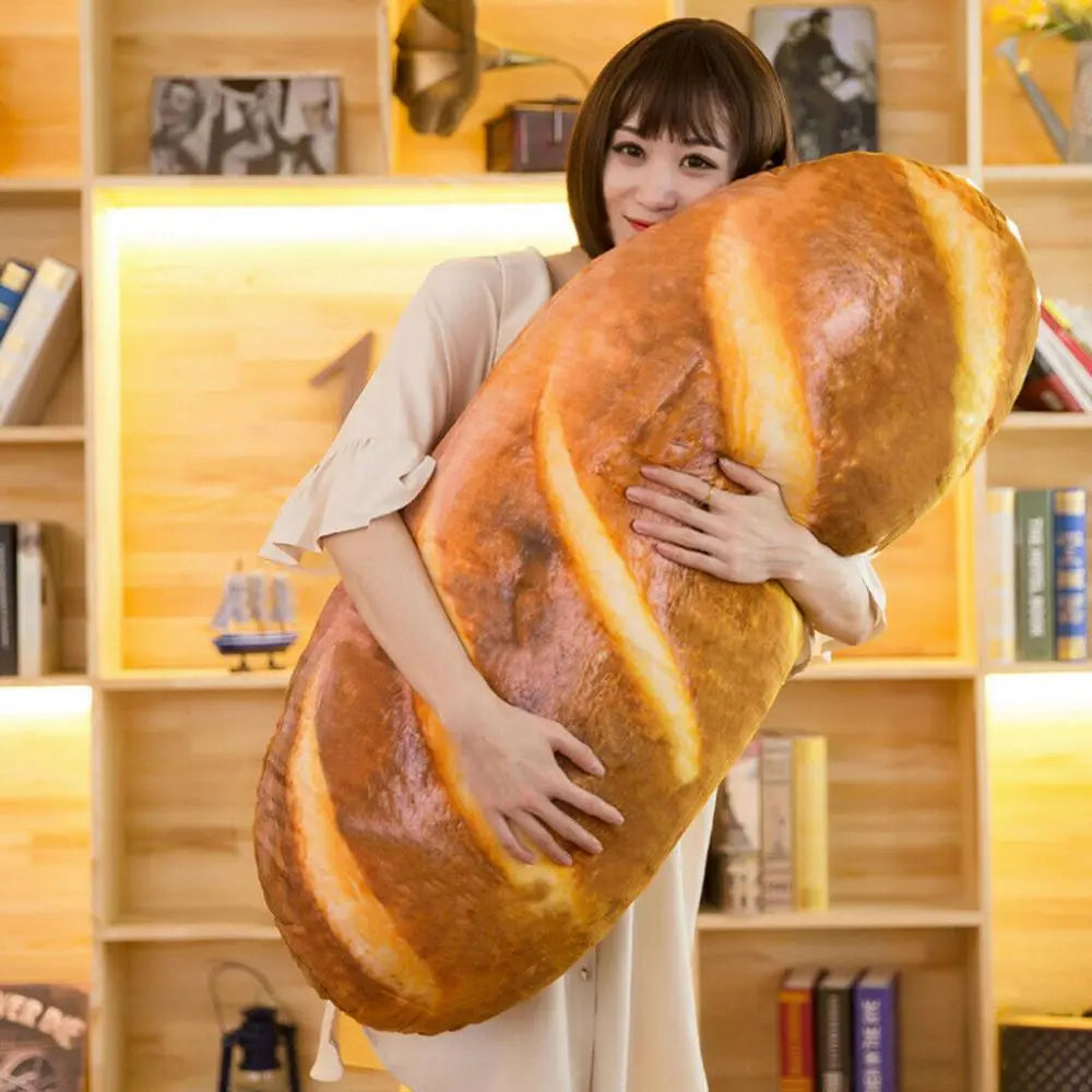 Rynx | Large Bread Soft Washable Plush Pillow