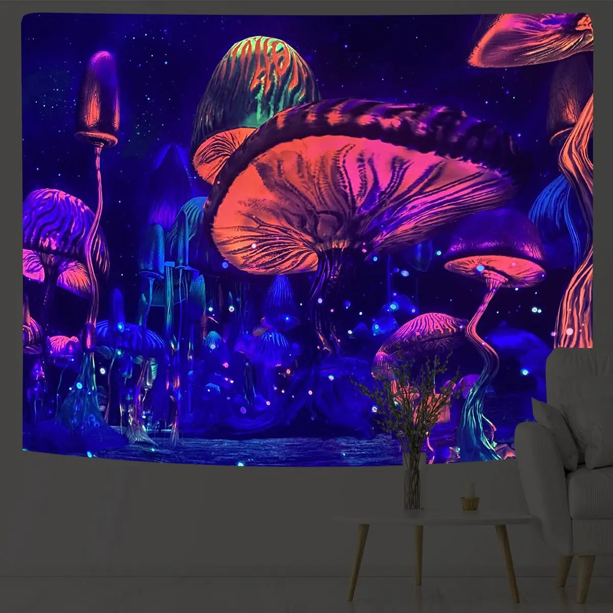 Rynx | Mushroom Glow Wall Carpet
