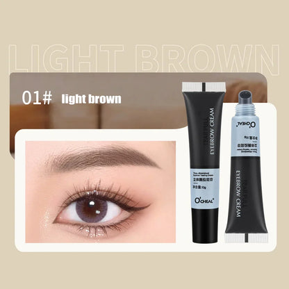 Rynx | 15-Minute Quick Henna Eyelash Eyebrow Coloring Toning Professional Easy Coloring Gel Eyelashes Brown Black Color Toning Cream Set Eyebrows Suitable